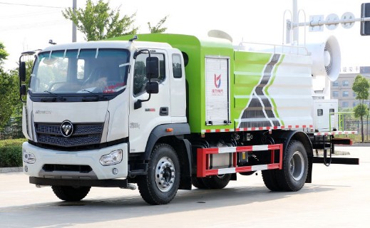 12方灑水車參數(shù)_國六福田瑞沃12噸抑塵車廠家價(jià)格-程力抑塵車